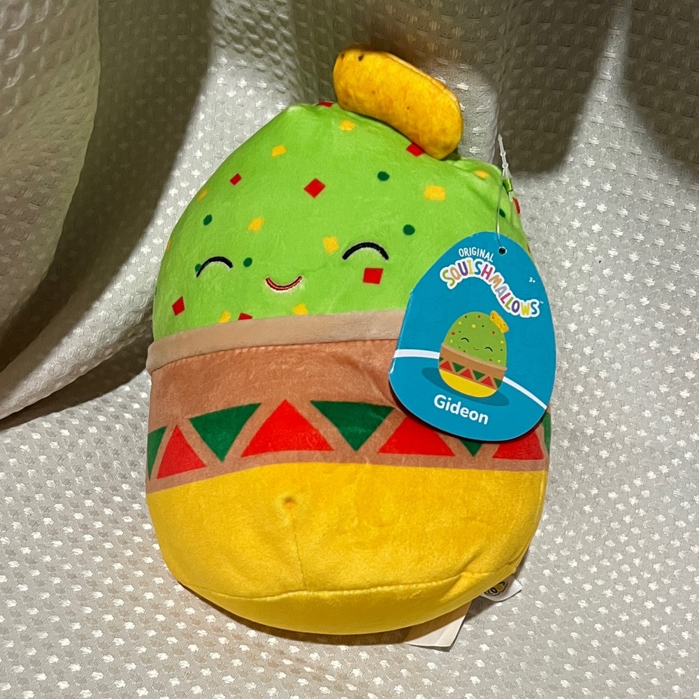 Squishmallow 7.5-inch Gideon the Guacamole Plush NWT